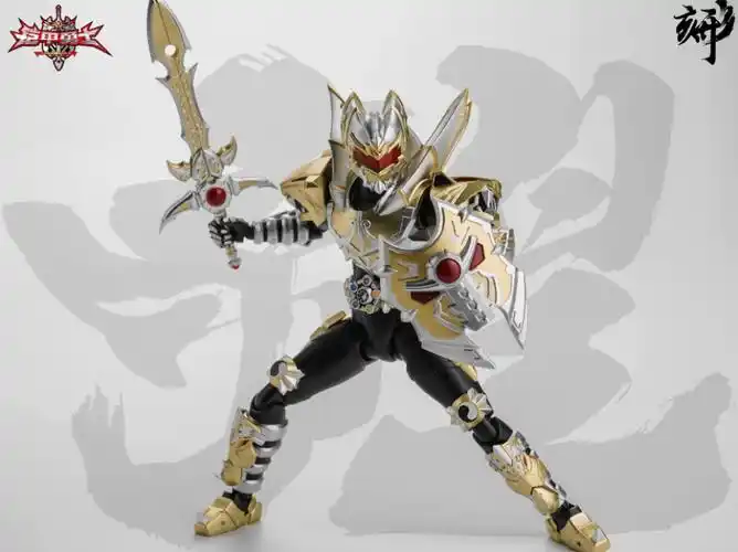 铠甲勇士帝皇侠可动手办官图公开 最初最帅 行天之道的终极铠甲_腾讯