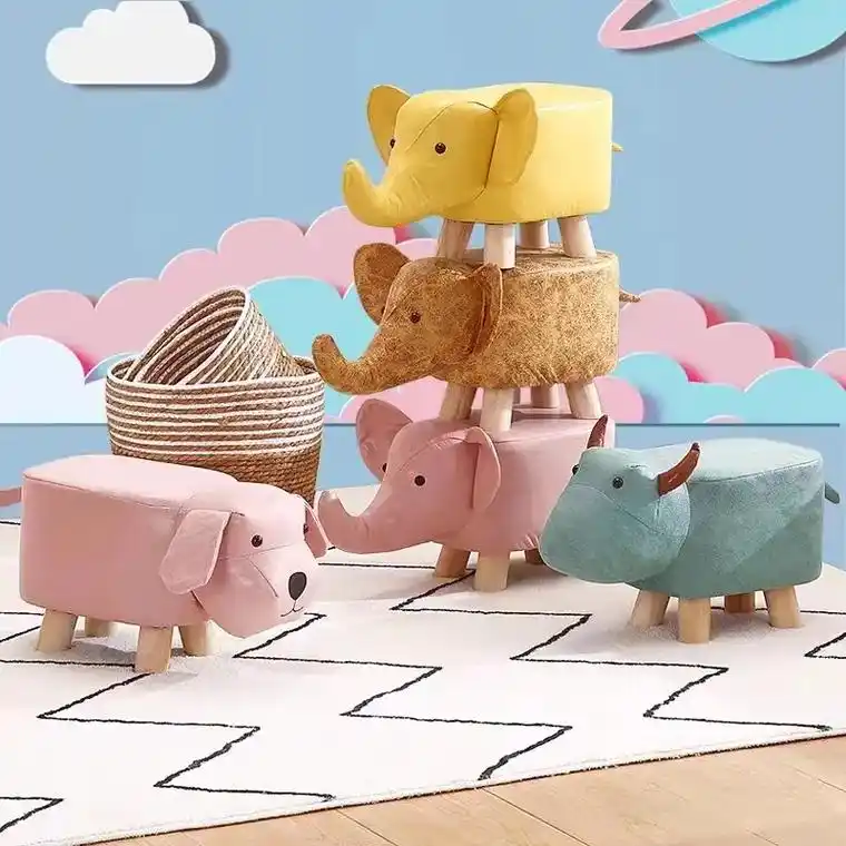 这样一款可爱实用的卡通小凳子谁又能不爱呢.