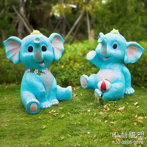 雕塑五只大象是什么意思?-中利雕塑