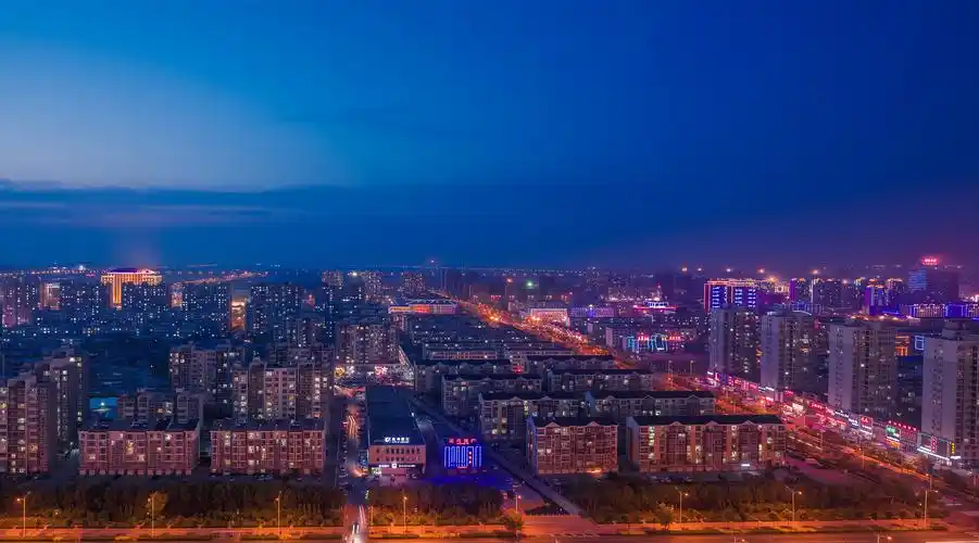 沧州渤海新区苍穹之下