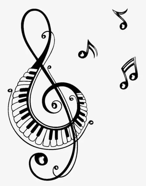 音乐画简笔画