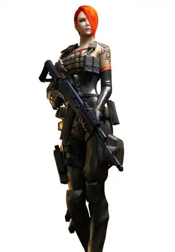 "复仇者"是一支专门和生化武器作战的女性佣兵团.