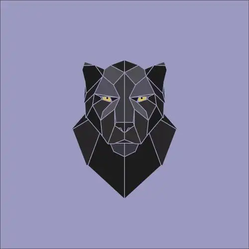 几何形状,马,动物头,分离着色,墨西哥野马正版矢量图素材下载