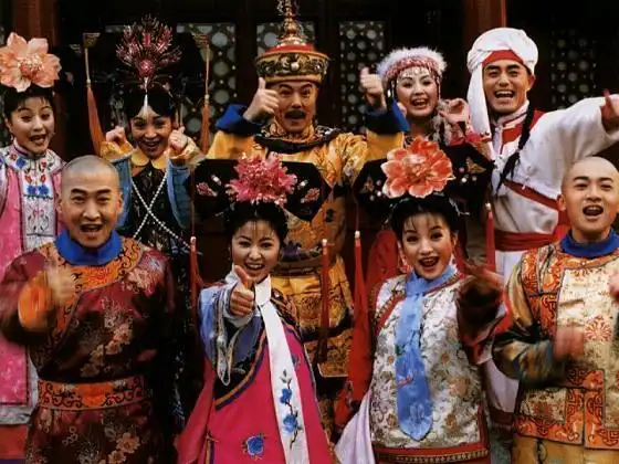 扒扒还珠格格戏外珍藏版剧照图