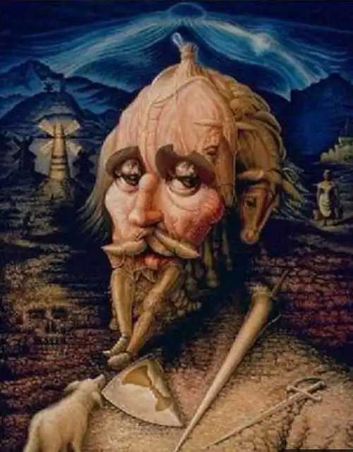 心理学一张图你能看到几张脸一眼看出你有没有双重人格