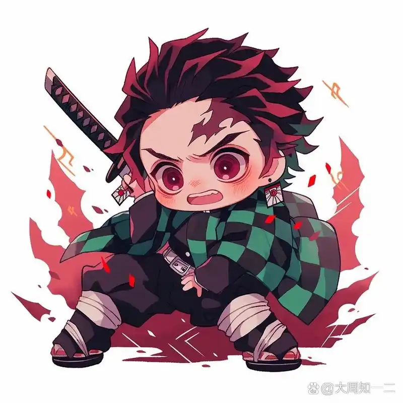 鬼灭之刃 | 快来挑选你的q版头像吧 突然发现了可爱风的鬼灭之刃q版