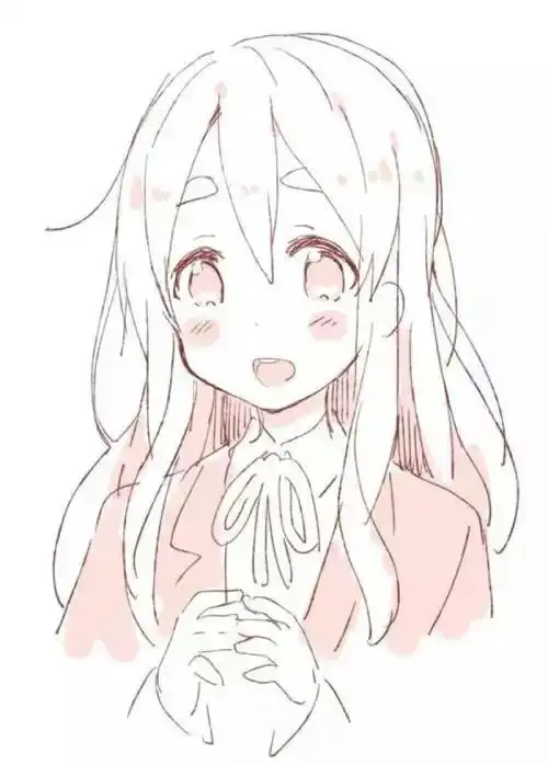 动漫少女呆萌制服