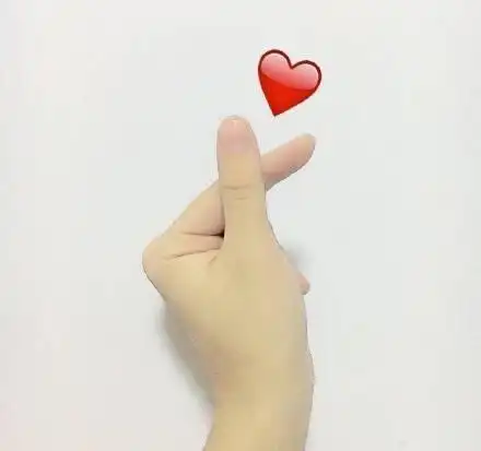 最近超火的9个表白比心手势