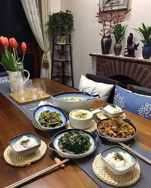 梅之小榭做的晚饭