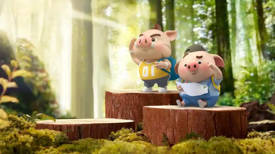 快来换上这一组清凉的壁纸,和小屁一起快乐过夏天吧～