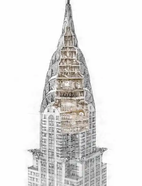 跟着《透视建筑》去纽约citywalk_克莱斯勒_空间_装饰