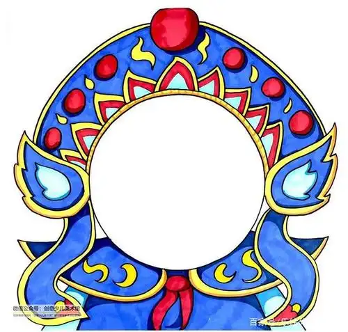 儿童画教程|中国神奇的传统艺术《川剧变脸》