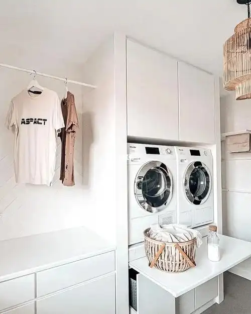 干货分享|洗衣机烘干机这样放太实用了