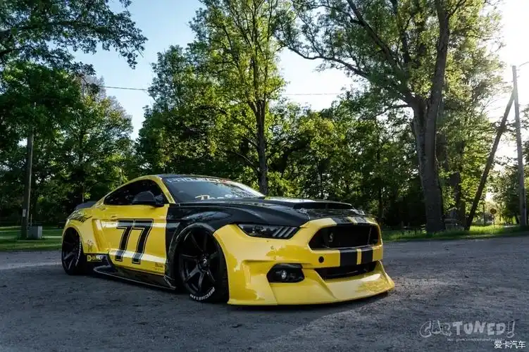 福特老款野马改装clinchad宽体大包围