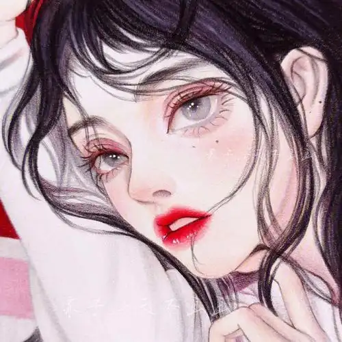 彩铅Ⅱ头像临摹