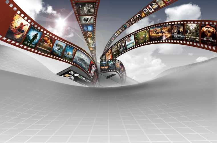 电影放映欣赏晚会海报背景