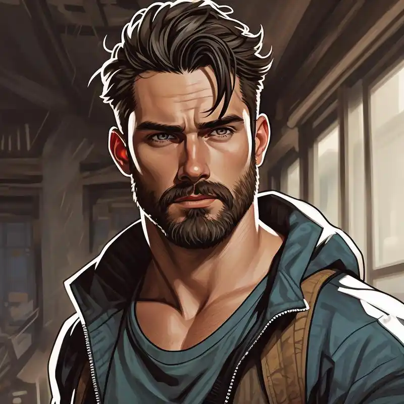 有胡子的男生头像,成熟男人的魅力90 男生留胡子真的很有味道诶,一