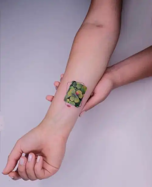 拼接创意设计感超强的现代时尚潮流纹身 非常好看哈哈