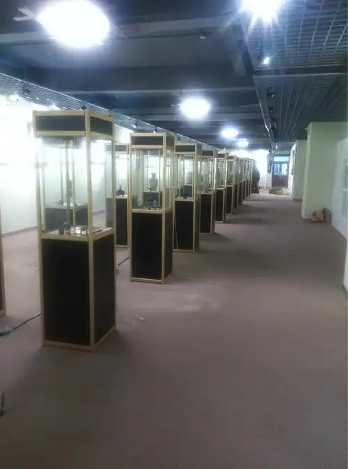 瓷器古董展销会展示架博物馆展示柜台方形展台古玩玉器拆装展柜