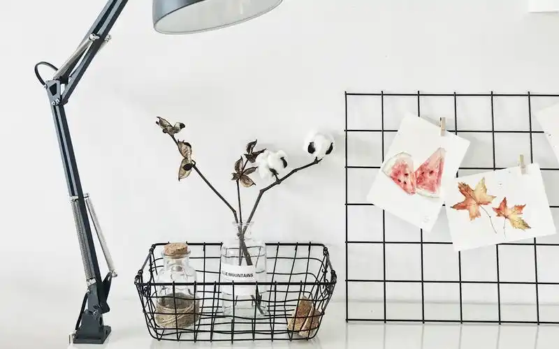 白色系室内唯美静物高清图片桌面壁纸