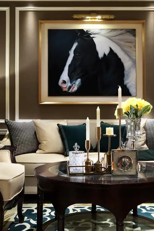 样板间欧式风格装修效果图实景图