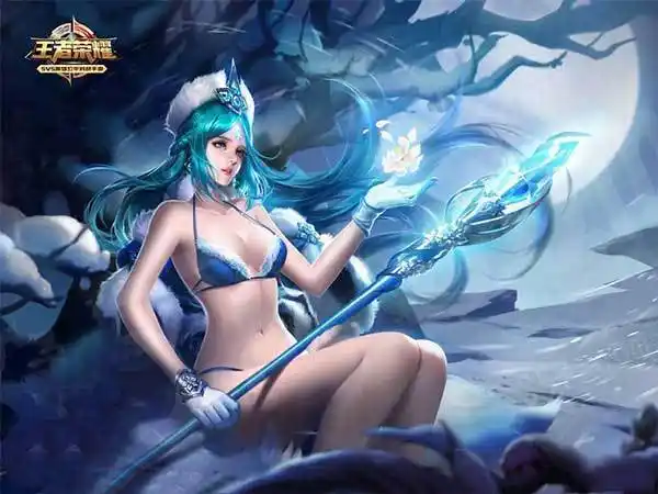 王者荣耀女英雄泳装同人福利图 夏天都穿上了泳装