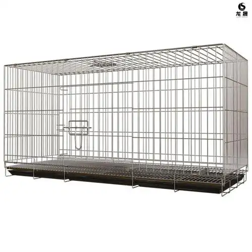 带托盘鸟用超大豪华鸡笼铁网铁丝网养殖鸽子笼加粗鸟笼子兔子笼
