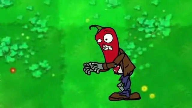 植物大战僵尸:玉米加农炮炮打火爆辣椒脑袋僵尸