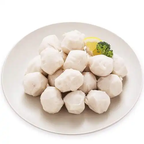 馨香墨鱼鱼丸富邦花枝速冻豆捞火锅麻辣烫关东墨鱼丸