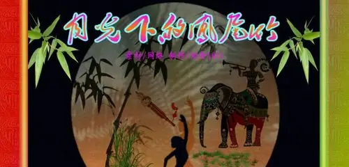 月光下的凤尾竹【特效音画】