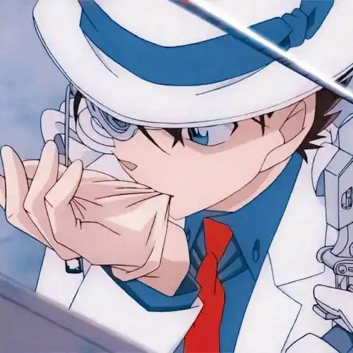 100张怪盗基德(黑羽快斗)头像合集,帅呆了~_黑羽快斗_怪盗基德_头像