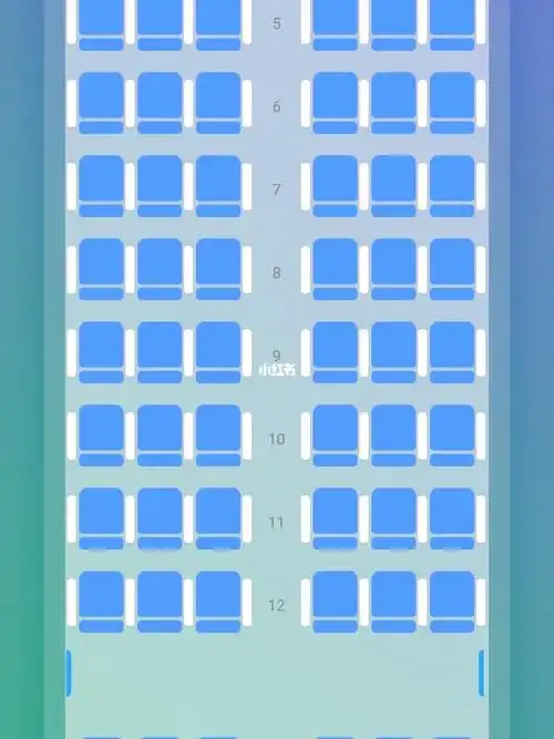 4-30排,请问大神们,哪个是靠窗位置