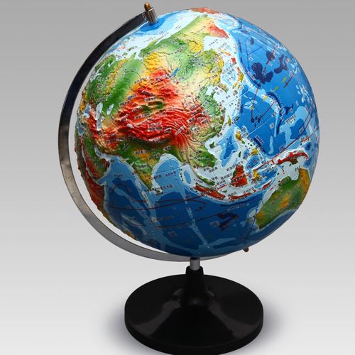 地球仪地理地形地貌用的学生新版2021模型志诚地球仪