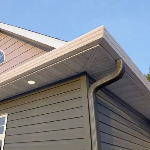 河南商丘轻钢别墅天沟钢结构檐沟雨水管外檐排水槽静电粉末喷涂工艺