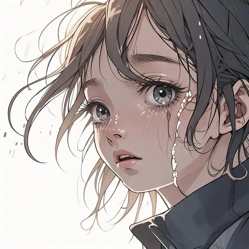 06可怜兮兮的漫画头像96 亲们,来看看这些超可怜的漫画风格头像吧