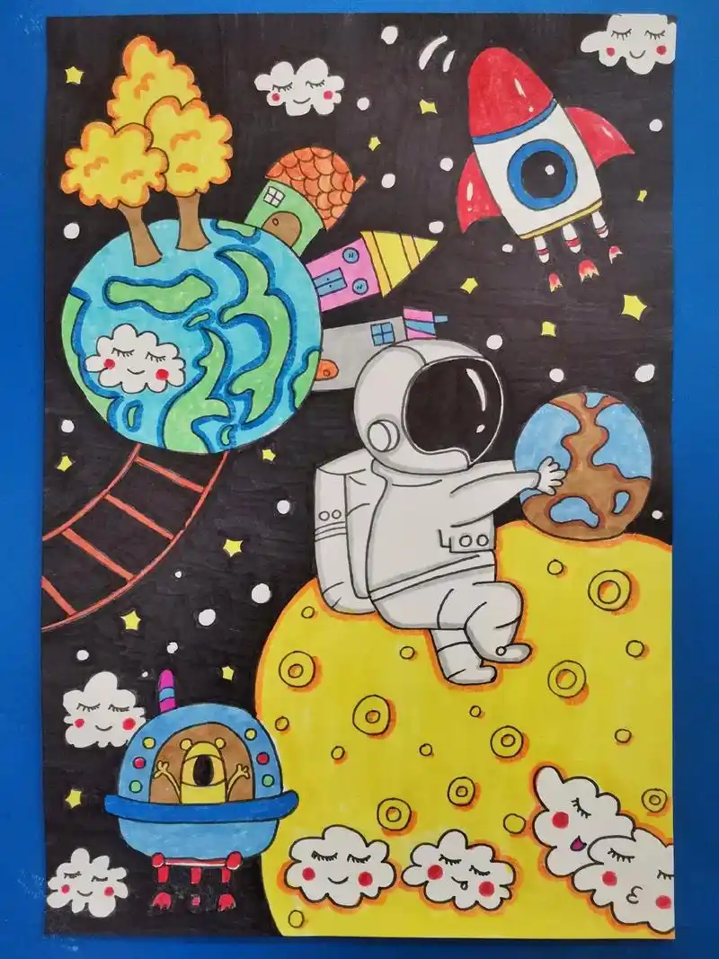 读科学故事玩涂色 - 抖音