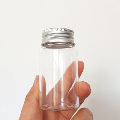 中药密封瓶 透明高硼硅小玻璃瓶便携密封液体样品分装小瓶子糖果瓶带