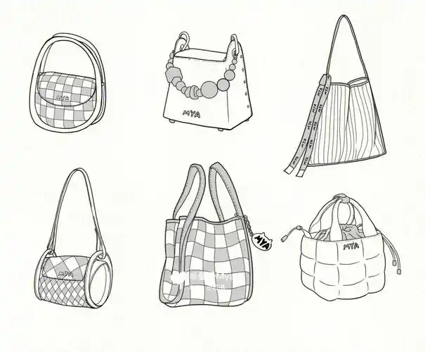 包治百病包包款式线稿合集01