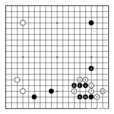 围棋中最具攻击力的定式:妖刀