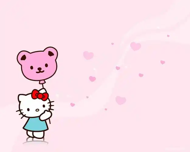 hellokitty粉红泡泡,高清图片,电脑桌面-壁纸族