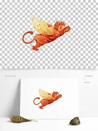 i>虎 /i>年  i>飞 /i> i>虎 /i> 神兽国潮商业手绘