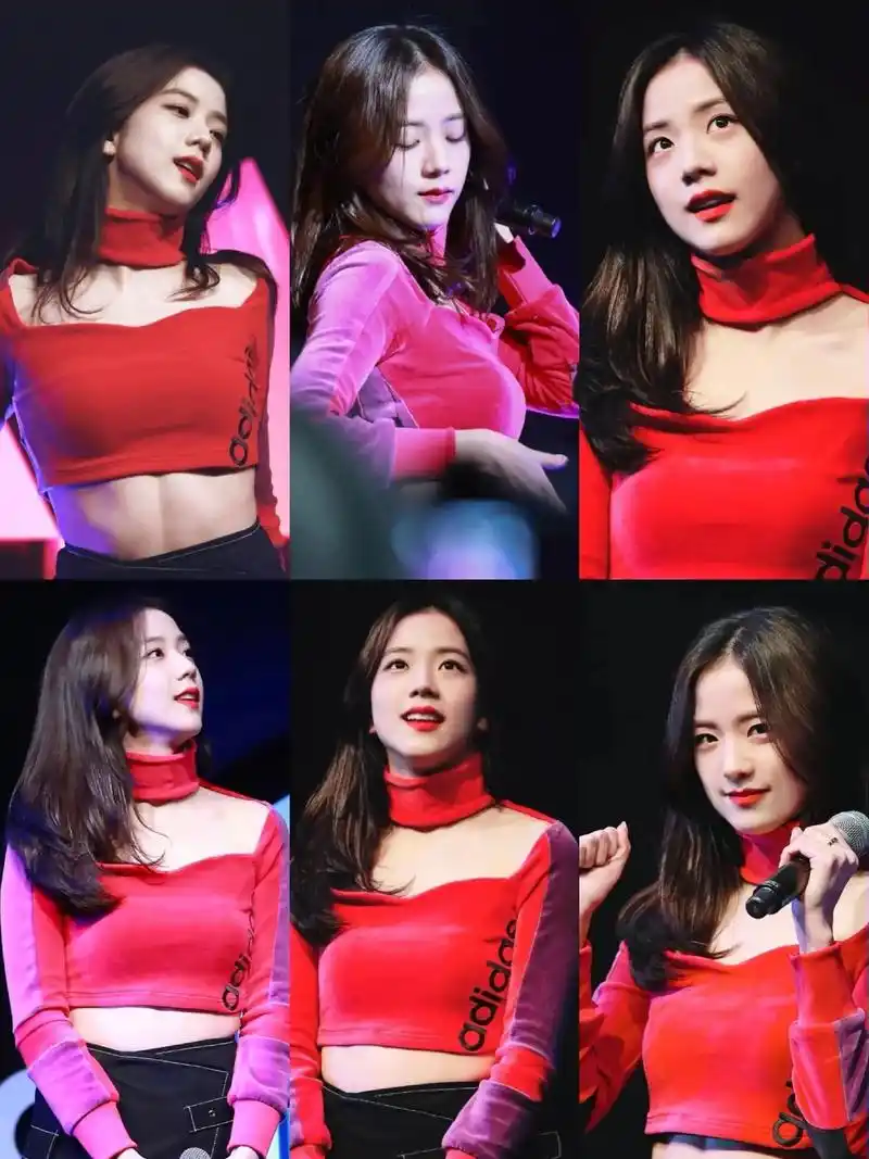 这套红衣秀我赌你们只有一张919191#金智秀 #jisoo - 抖音