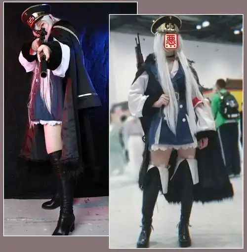 德皇毛瑟cos服kar98k少女前线cosplay服装假发配饰游戏现货漫展 cos服