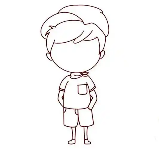 帅气的男生简笔画 帅气的男生简笔画怎么画