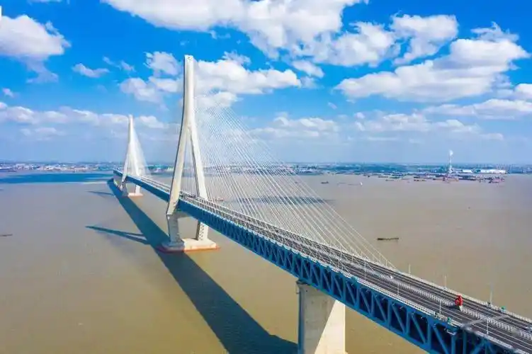 苏通大桥_建设_张家港市