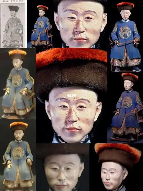 真实的雍正长相做了一个拼图十宫格75