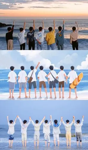 时代少年团横冲直撞穿越风暴总会飞到青空之上