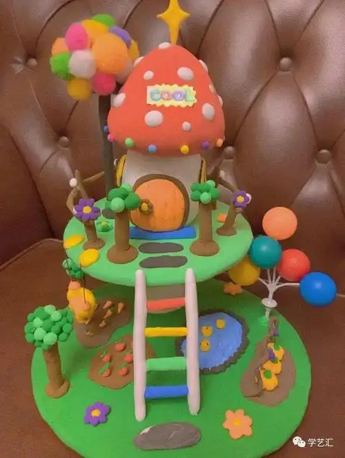 橡皮泥做的手工,彩泥手工作品(42种简单的幼儿彩泥手工-果断为孩子