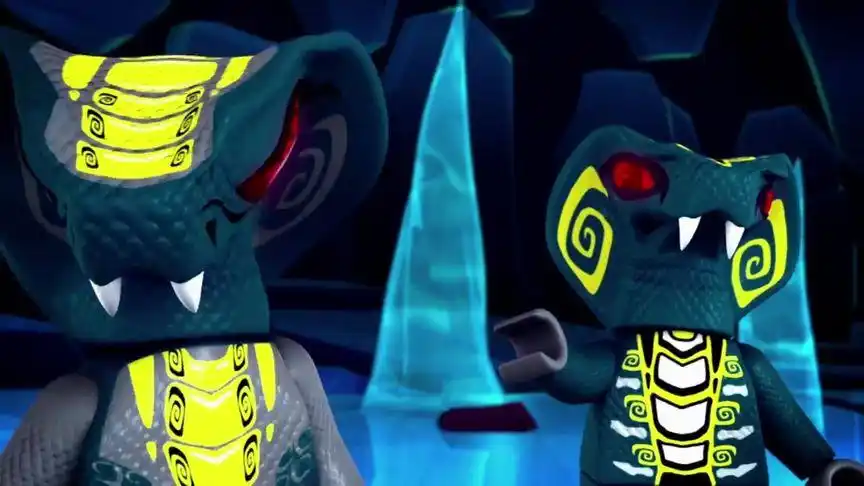 乐高幻影忍者:蛇统领手里掌握了打败忍者的秘密武器,忍者有危险