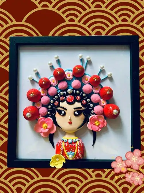 粘土京剧人物 | 中国传统文化